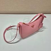 Prada Saffiano Pink Leather Shoulder Bag  - 6