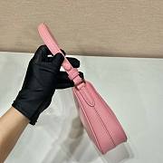 Prada Saffiano Pink Leather Shoulder Bag  - 3