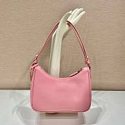 Prada Saffiano Pink Leather Shoulder Bag  - 2