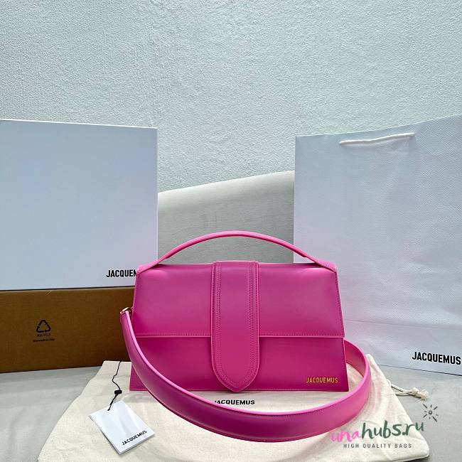 Jacquemus Le Grand Bambino Pink Leather - 1