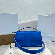 Jacquemus Le Grand Bambino Blue Leather - 1