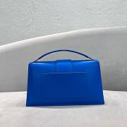 Jacquemus Le Grand Bambino Blue Leather - 4