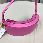 Jacquemus pink leather shoulder bag - 6