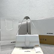 Jacquemus white leather bag - 1