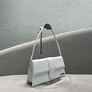 Jacquemus white leather bag - 5