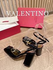 Valentino all black heels - 4