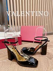 Valentino all black heels - 3