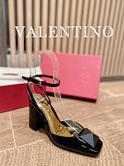 Valentino all black heels - 2