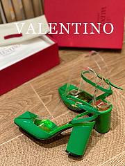 Valentino all green heels - 4