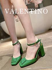 Valentino all green heels - 5