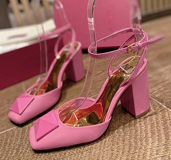 Valentino all pink heels