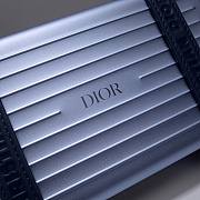 Dior x Rimowa blue bag - 4