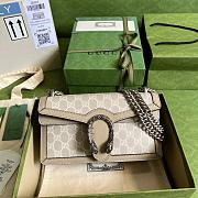 Gucci Dionysus GG Small Beige / White Bag - 1