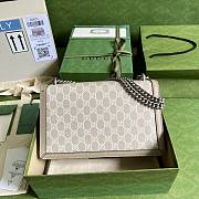 Gucci Dionysus GG Medium Beige / White Bag - 3