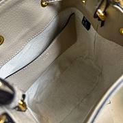 Gucci Ophidia small GG beige/ white bucket bag  - 6