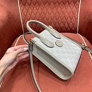 Gucci Jsmall GG beige / white tote bag - 2