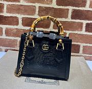 Gucci Diana lizard mini bag - 1