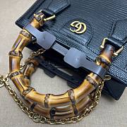 Gucci Diana lizard mini bag - 4