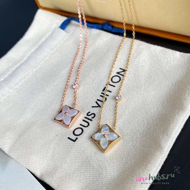 Louis Vuitton necklace gold/ rose gold - 1