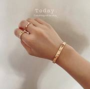 Hermes bracelet gold/ silver 02 - 4