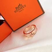 Hermes gold ring  - 2