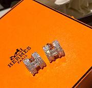 Hermes silver earings - 6