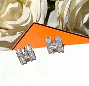 Hermes silver earings - 5