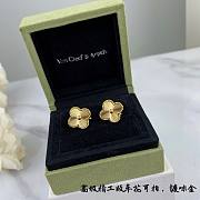 VCA gold earings - 4