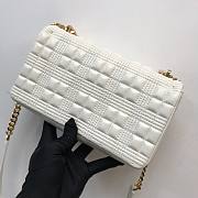 Burberry quilted Lola crossbody bag white - 3