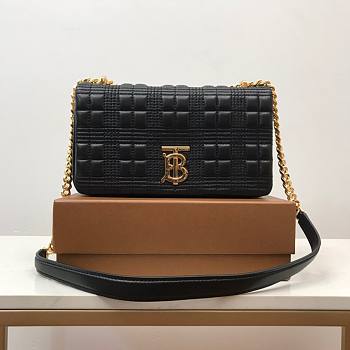 Burberry quilted Lola black crossbody bag 