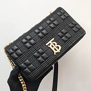 Burberry quilted Lola black crossbody bag  - 4