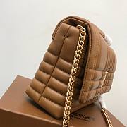 Burberry quilted brown leather shoulder bag - 5