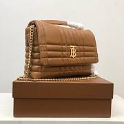 Burberry quilted brown leather shoulder bag - 3