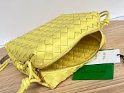 Bottega Veneta Yellow Medium Loop Bag - 4