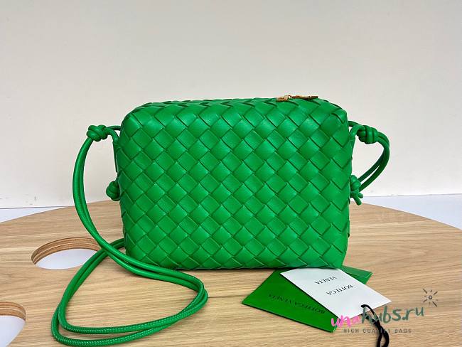 Bottega Veneta Green Loop Camera Bag - 1