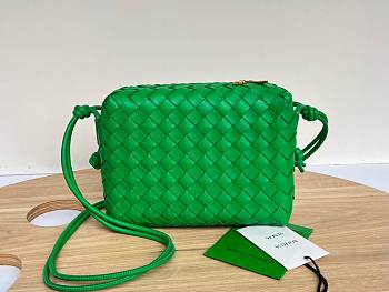 Bottega Veneta Green Loop Camera Bag
