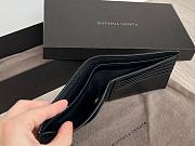 Bottega Veneta woven black leather wallet - 3