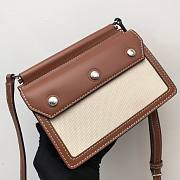 Burberry HorseFerry brown shoulder bag - 5