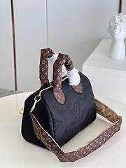 Louis Vuitton Speedy 25 Crossbody Black Bag - 6