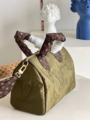 Louis Vuitton Speedy 25 Crossbody Green Bag - 5