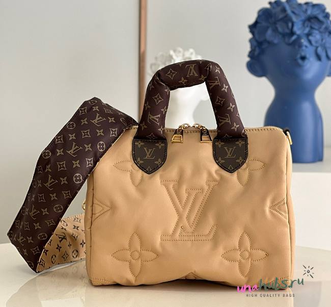 Louis Vuitton Speedy 25 Crossbody Brown Bag - 1