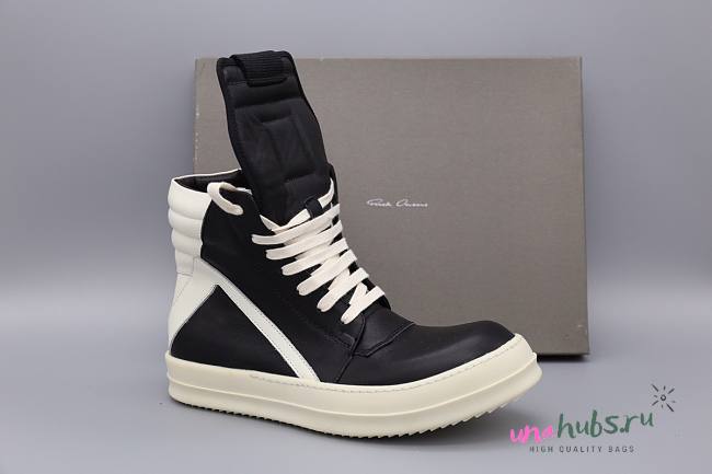 Rick Owens black high sneakers - 1