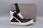 Rick Owens black high sneakers - 4