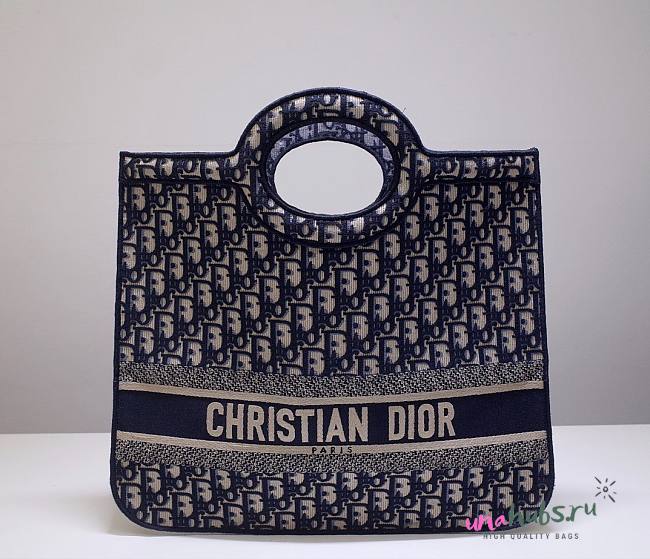 Dior monogram tote bag - 1