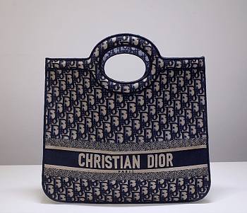 Dior monogram tote bag