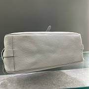 Dior white leather men shoulder bag - 2