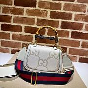 Gucci Bamboo 1947 small top handle bag - 4