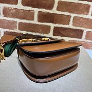 Gucci Bamboo 1947 small top handle brown bag - 6