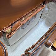 Gucci Bamboo 1947 small top handle brown bag - 4