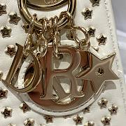 Dior Lady Lucky White Mini Bag - 3